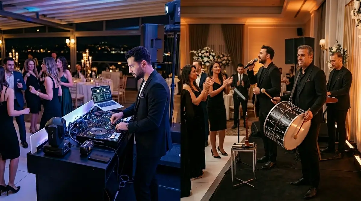 DJ mi Canlı Müzik mi? Etkinlik Müziği Seçim Rehberi