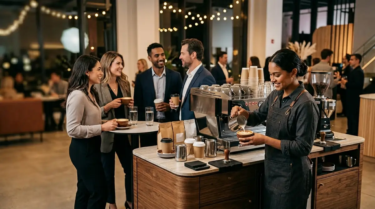 Etkinliklerde Barista Hizmeti Rehberi: Kahve Deneyimini Yükseltin